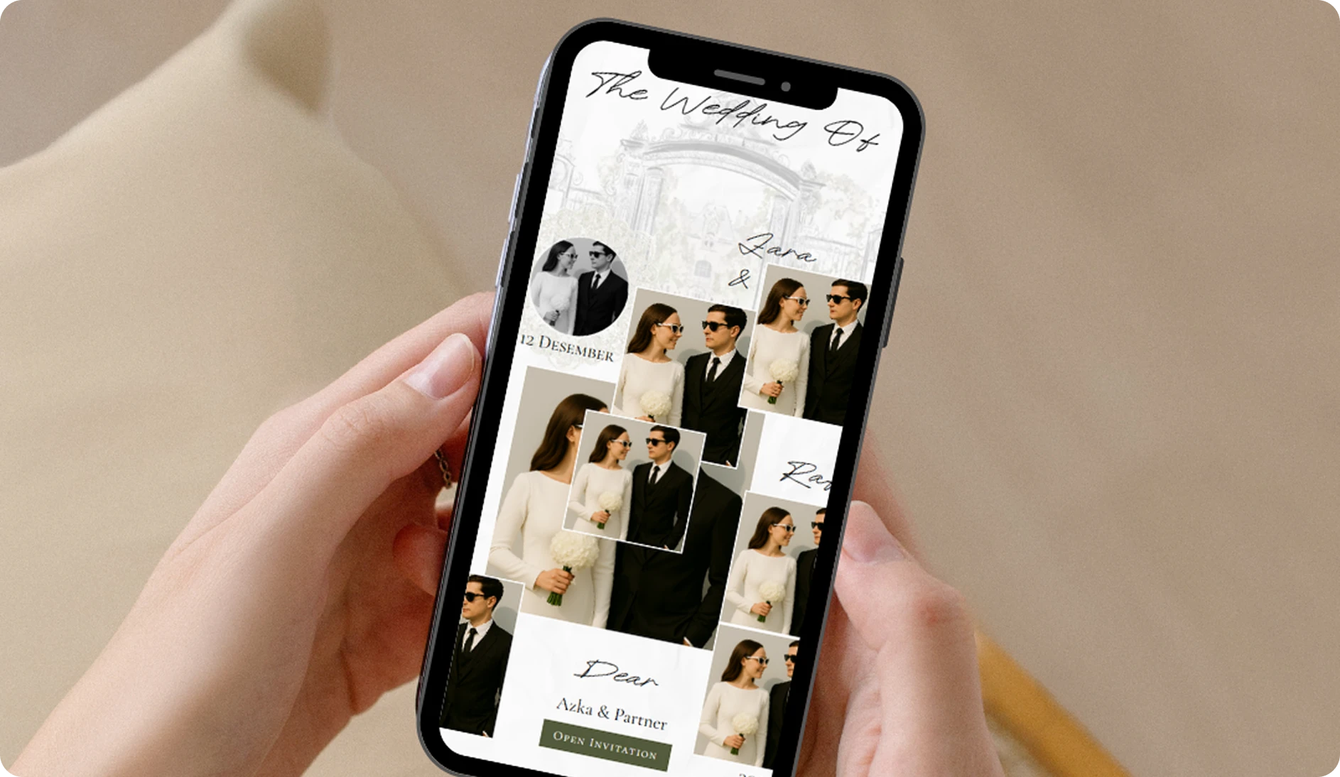 Undangan Digital 3D Premium dengan Animasi Interaktif