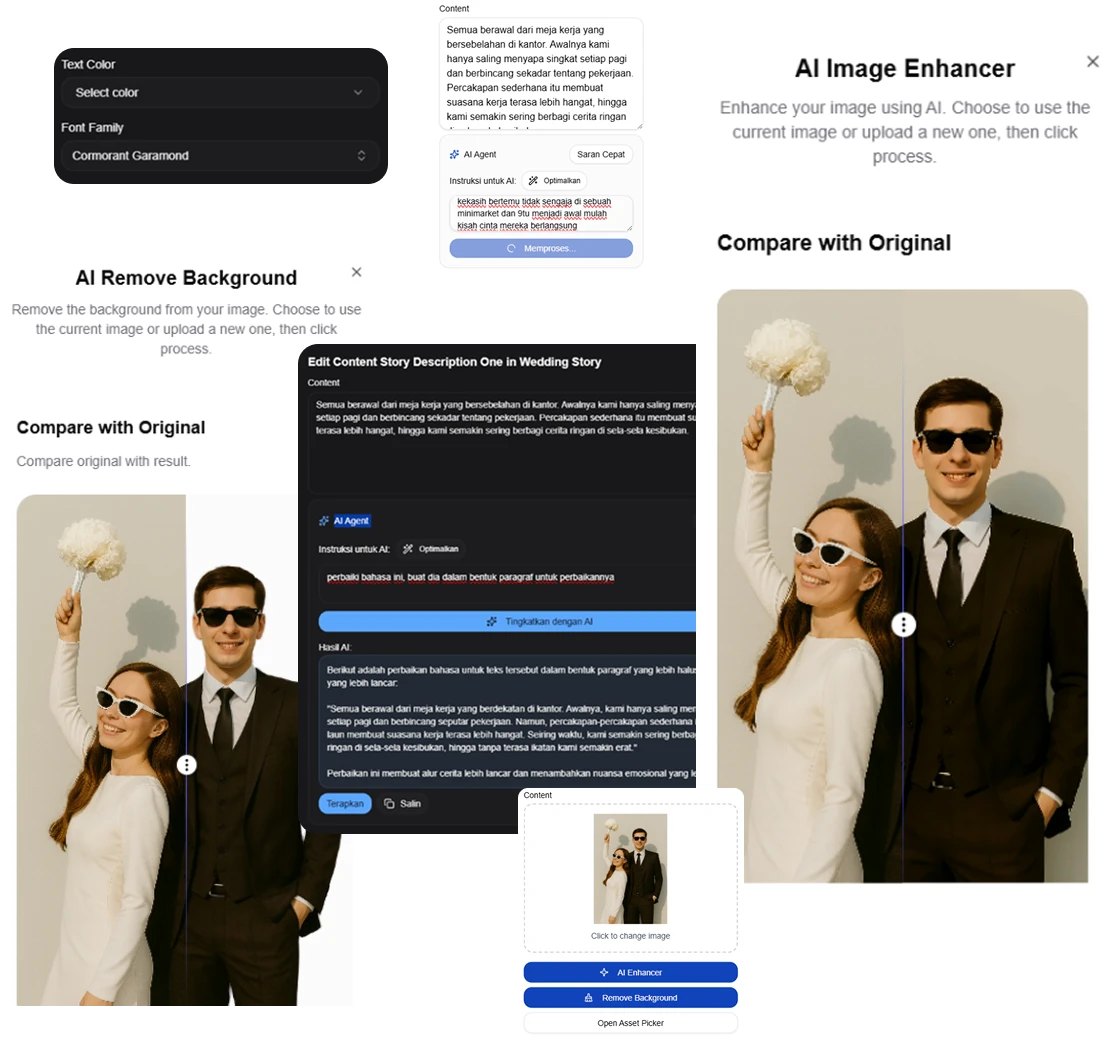 <span class="text-primary">AI Tools</span> untuk Undangan