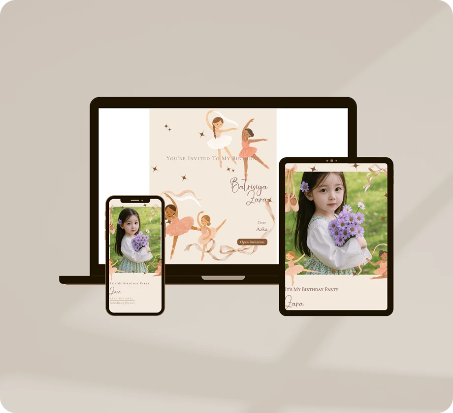 Undangan Ulang Tahun Digital Gratis