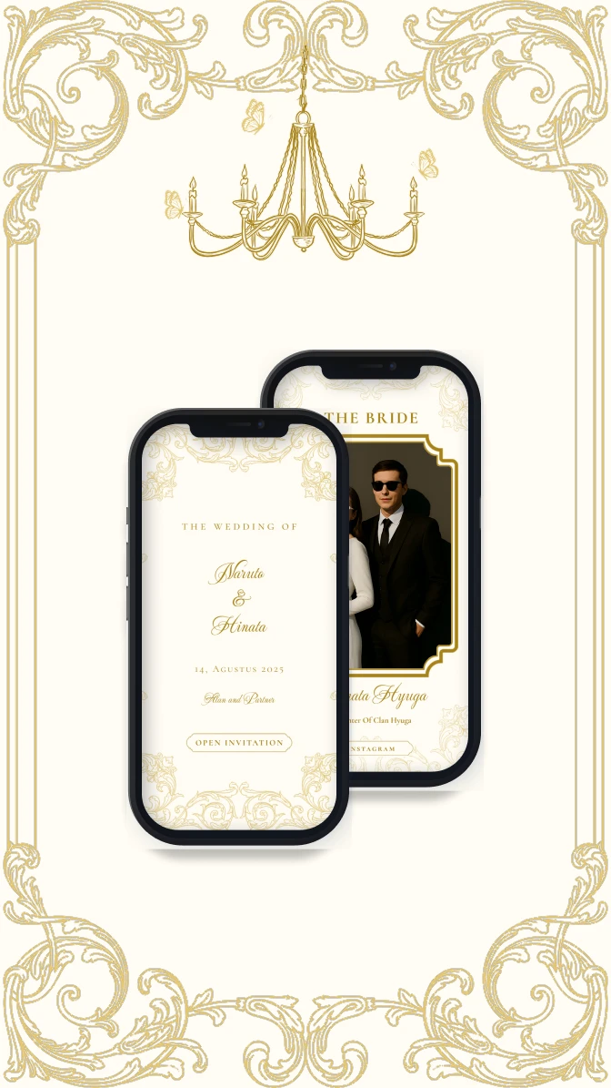 Yellow Vintage invitation template